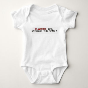 Body Para Bebê O jogador 2 entrou no Bodysuit do bebê de The Gam