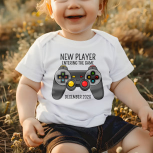 Body Para Bebê O Jogador 3 Entrou No Jogo