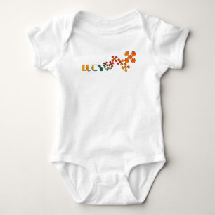 Body Para Bebê O Jogo do Nome - Lucy