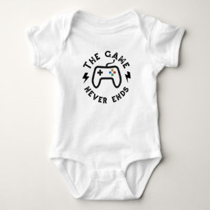 Body Para Bebê O Jogo nunca acaba