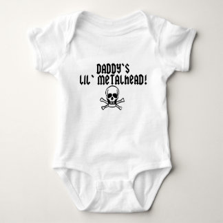 Body Para Bebê O Lil Metalhead do pai