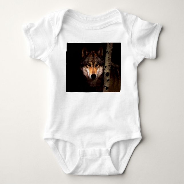 Body Para Bebê O Lobo Fantasma (Frente)