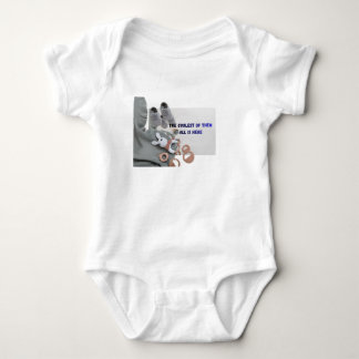 Body Para Bebê O Mais Legal De Todos Está Aqui Bodysuit Engraçado