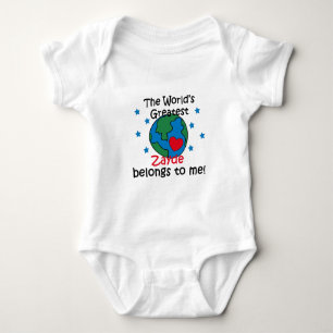 Body Para Bebê O melhor Zayde pertence-me