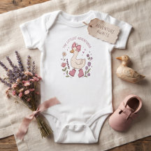 O menor aventureiro Body de Bebê Pato Fofo