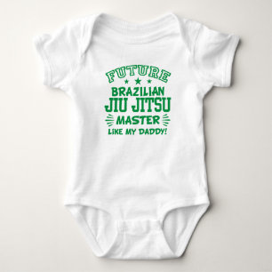 Body Para Bebê O mestre futuro de Jiu Jitsu do brasileiro gosta