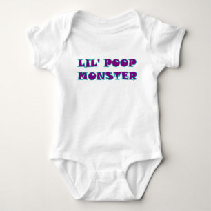 Body Para Bebê O monstro do tombadilho de Lil, Lil caçoa a