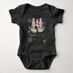 Body Para Bebê O Natal do Quebra-Nozes Ballet Inverno Onederland 