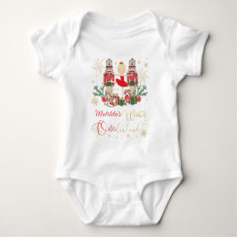 Body Para Bebê O Natal do Quebra-Nozes Ballet Inverno Onederland 