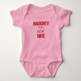 Body Para Bebê O Naughty é o NOVO Nice