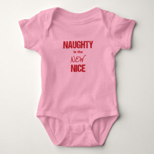 Body Para Bebê O Naughty é o NOVO Nice