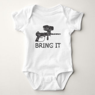 Body Para Bebê O Paintball trá-lo