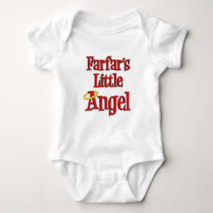 Body Para Bebê O pequeno anjo de Farfar