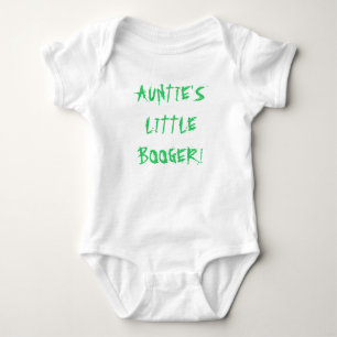 BODY PARA BEBÊ O PEQUENO BOOGER DO AUNTIE!