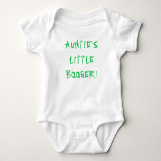 BODY PARA BEBÊ O PEQUENO BOOGER DO AUNTIE!