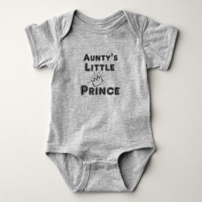 Body Para Bebê O Pequeno Príncipe da tia (Frente)