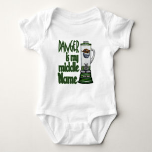 Body Para Bebê O perigo é meu nome do meio