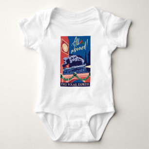 Body Para Bebê O Polar Express - Tudo A Bordo!