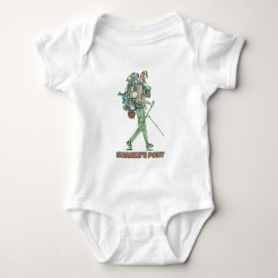 Body Para Bebê O pônei do Shanks caminhava engraçado