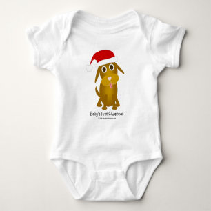 Body Para Bebê O primeiro Natal do bebê