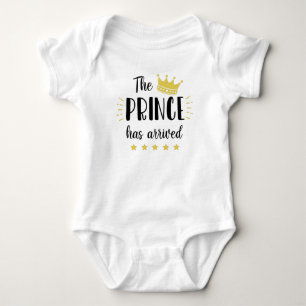 Body Para Bebê O Príncipe Chegou