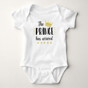 Body Para Bebê O Príncipe Chegou