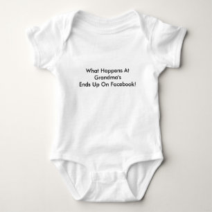 Body Para Bebê O que acontece em Grandma'sEnds acima em Facebook!