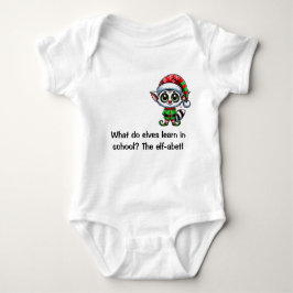 Body Para Bebê O que os elfos aprendem na escola?