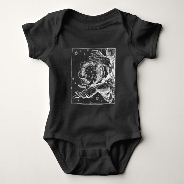 Body Para Bebê O Rubaiyat da Criação de Omar Khayyam (Frente)