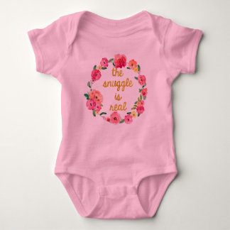 Body Para Bebê O Snuggle é Bodysuit engraçado real do tutu do