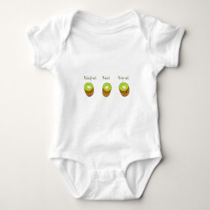Body Para Bebê O trio do quivi