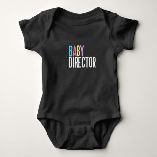 Body Para Bebê Obscuridade do bodysuit do jérsei do diretor do