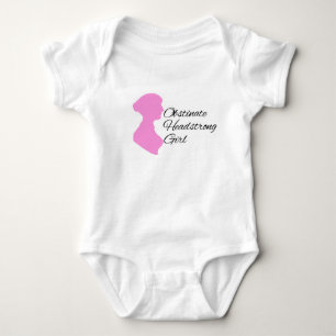 Body Para Bebê Obstinado Headstrong Girl All-in-one