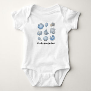 Body Para Bebê Oceanos de Cuteness - Náutico