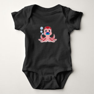 Body Para Bebê Octopus Baby Pacifier