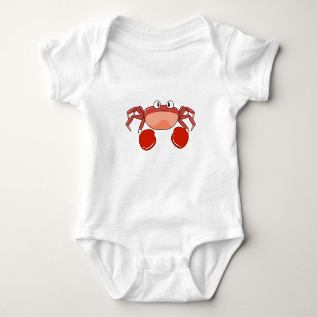 Body Para Bebê Octopus como Boxer com luvas in a box (Frente)