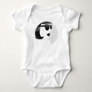 Body Para Bebê Óculos de Sol de Mulher Fashion Ilustração