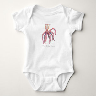 Body Para Bebê Ocupação Azul Rosa