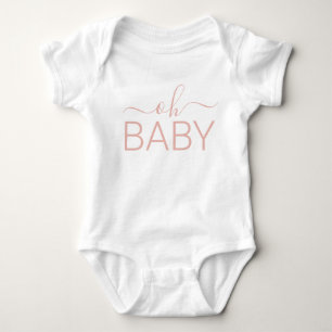 Body Para Bebê Oh Bebê Bodyfato, Chá de fraldas com presente de