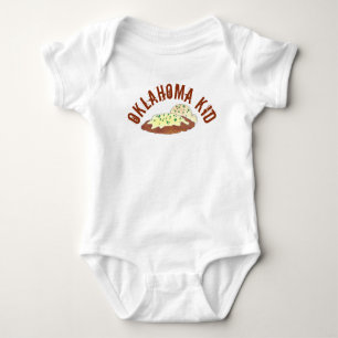 Body Para Bebê Oklahoma Kid Country Chicken Fried Steak Foodie