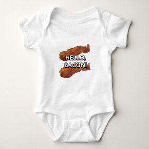 Body Para Bebê Olá, bacon.