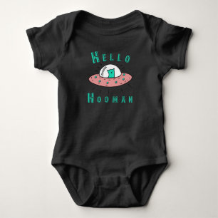 Body Para Bebê Olá Humano Humano