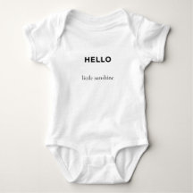 Olá Pequeno Sol Cute Baby & Kids T-Shirt | S