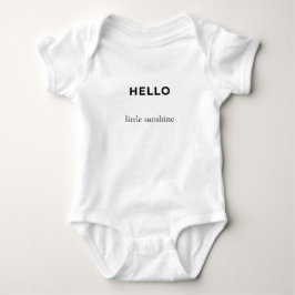 Body Para Bebê Olá Pequeno Sol Cute Baby & Kids T-Shirt | S