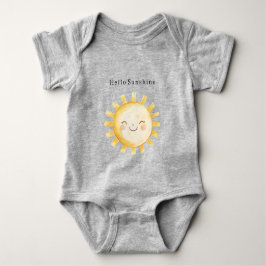 Body Para Bebê Olá Sol