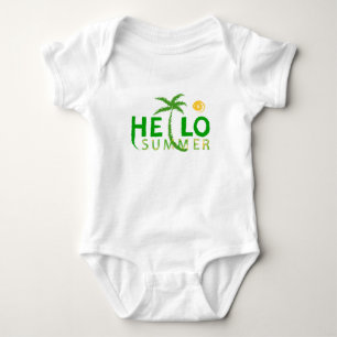 Body Para Bebê Olá Summer
