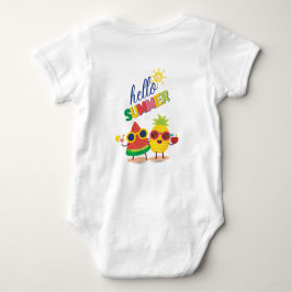 Body Para Bebê "Olá verão" body de bebê