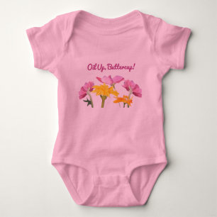 Body Para Bebê Óleo acima, botão de ouro! Bodysuit do tutu do