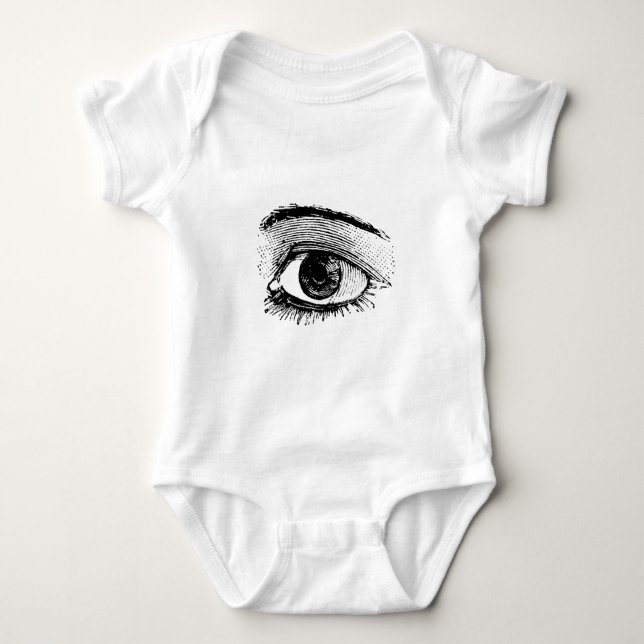 Body Para Bebê Olho (Frente)