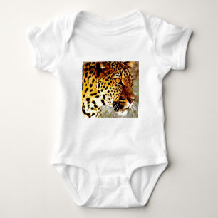 Body Para Bebê Olhos de Leopardo